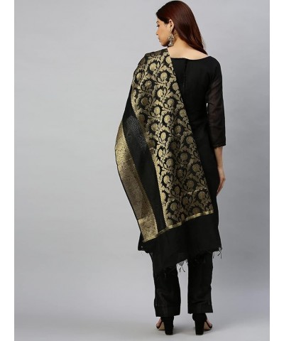 GJ Fashion Indian Traditional Salwar Suit with Dupatta for Women & Girls Black..6 $22.56 Suits