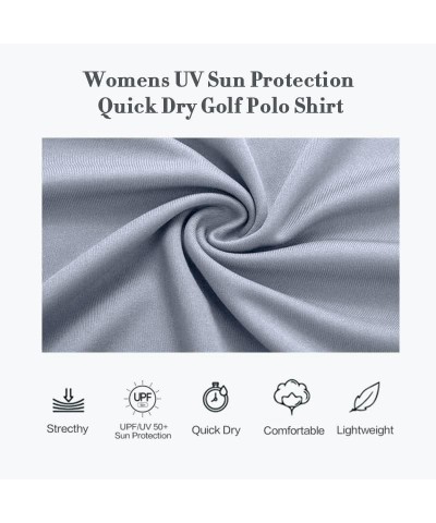 Women's Polo Shirts Short Sleeve Quick Dry Golf T Shirts Mositure Wicking Sun Protection Tennis Polo Shirts for Women 58109gr...