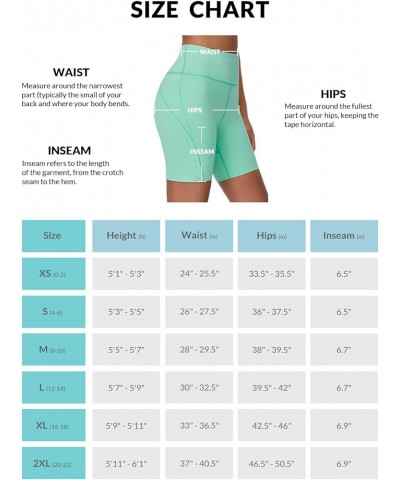 Women's 7'' Running Long Shorts High Waisted Athletic Biker Compression Quick Dry Workout Zipper Pocket Green $10.50 Activewear