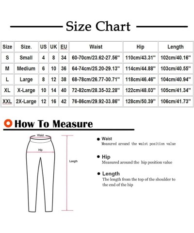 Women Wide Leg Pants Stylish Boho Tropical Print High Waist Elastic Waist Beach Pants Casual Loose Fit Palazzo Pants Light Bl...