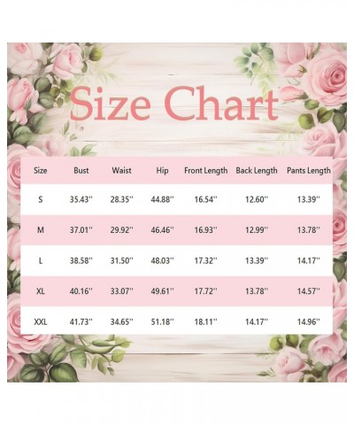 Pajamas Set for Women 2 Piece Gradient Sleeveless Cami Tops&Shorts Sleepwear Lounge Sets S-2X Q06-light Purple $10.25 Sleep &...