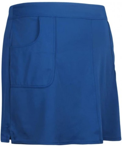 Women's Swim Skirt Plus Size Bikini Tankini Bottoms Solid Swimsuit Skort with Pocket Royal Blue $19.37 Swimsuits