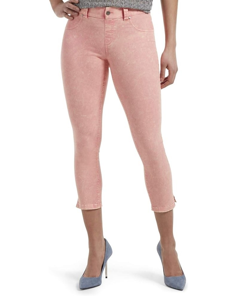 Women's Ultra Soft Denim Jean Capri Leggings Sunwashed/Tutti $18.38 Leggings