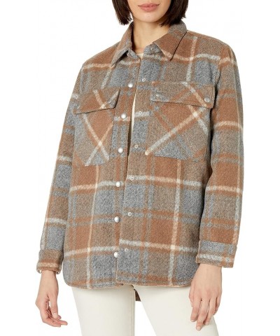 Womens Oversized Flannel Shirt Jacket, Comfortable Long Sleeve & Stylish Coat, Cabin Fever, X-Small Mountain High X-Small $35...