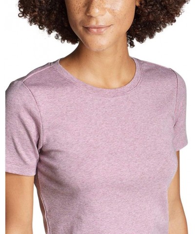 Women's Favorite Short-Sleeve Crewneck T-Shirt Regular Htr Indigo $12.96 T-Shirts