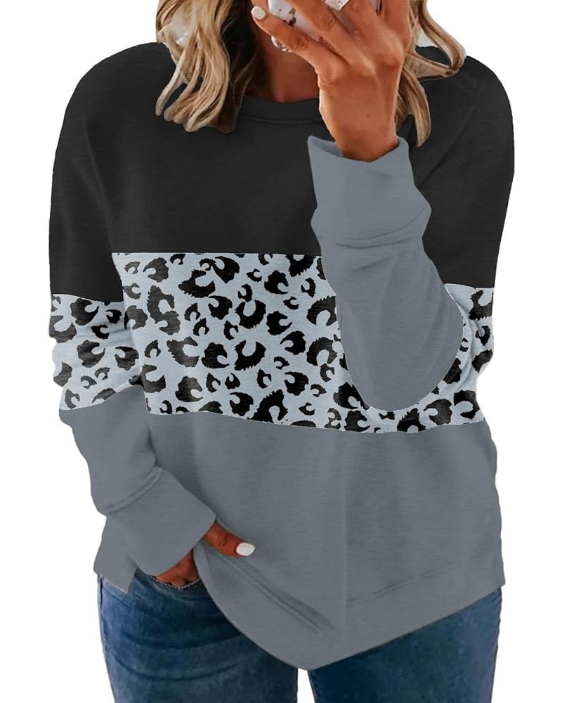 Plus-Size Sweatshirts for Women Color Block Pullover Tops 14_n $18.54 Hoodies & Sweatshirts
