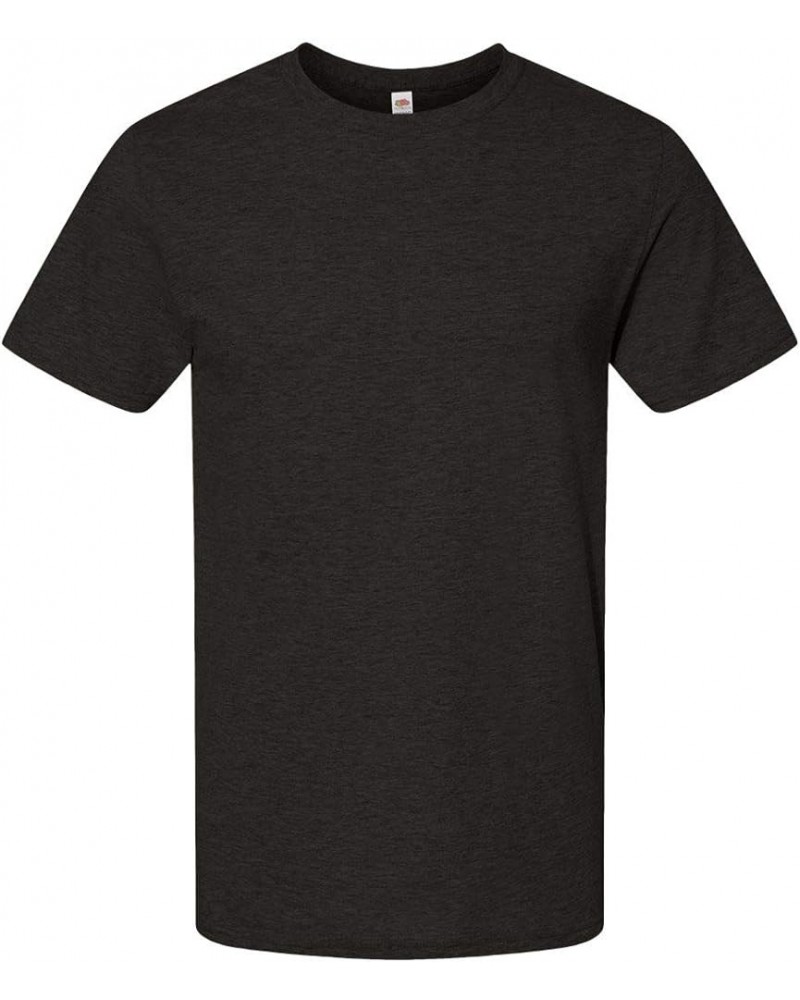 Men's Iconic T-Shirt Black Ink Heathr $5.98 Underwear