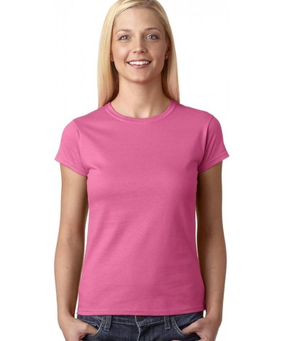 Women's Softstyle Cotton T-Shirt, Style G64000l, Multipack Azalea (2-pack) $6.66 T-Shirts