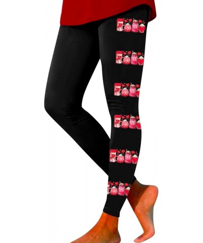 Halloween Leggings for Women, Workout Leggings for Women Tummy Control Yoga Pants High Waisted Leggings for Women B02-red $6....