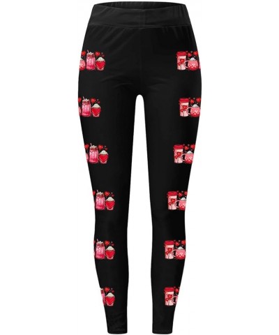 Halloween Leggings for Women, Workout Leggings for Women Tummy Control Yoga Pants High Waisted Leggings for Women B02-red $6....