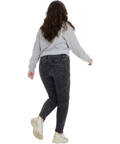 Plus Size Skinny Jeans for Women High Waist Pencil Women Jeans Full Length Mom Stretchy Slim Pants Plus-Size Dark Gray $18.54...