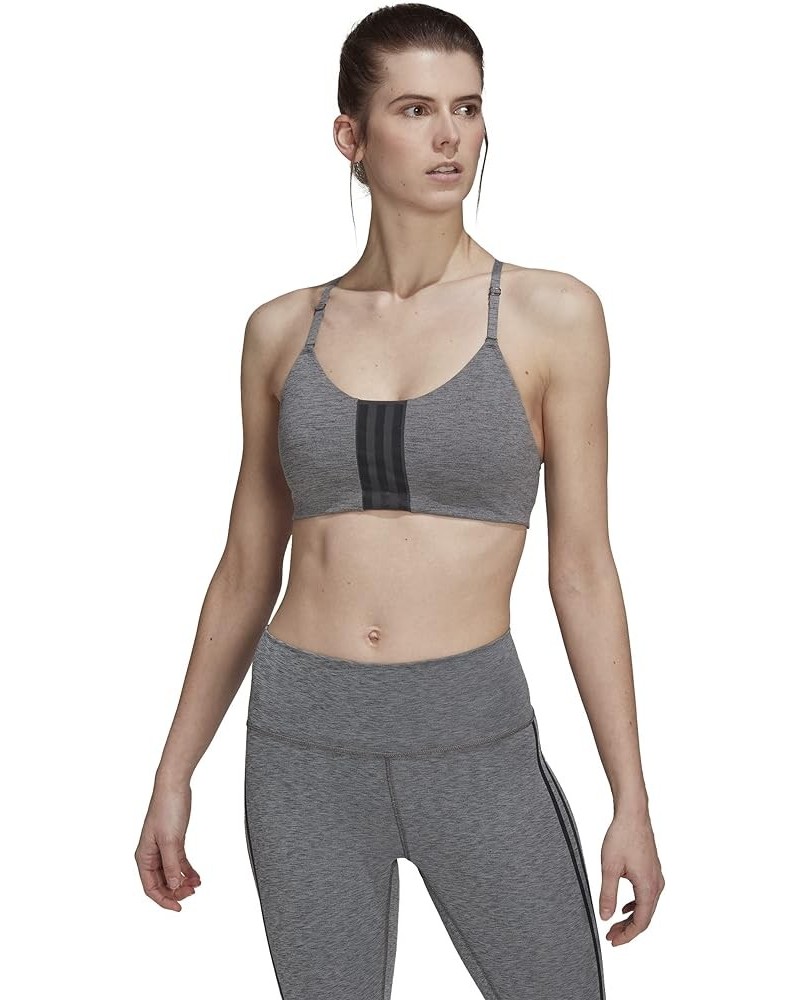 Women's Training Light Support Better Level Bra Dark Grey Heather $9.60 Lingerie