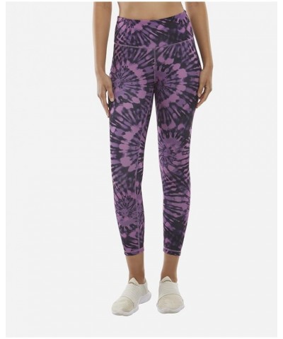 Women's Printed Performance 7/8 Legging Amethyst Tie Dye $14.32 Activewear