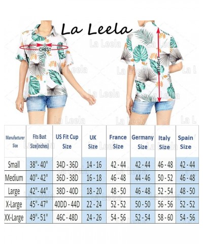 Button Down Shirt for Women Short-Sleeve Beach Party Vacation Summer Blouses Holidays Hawaiian Shirts for Women Sunset Landsc...