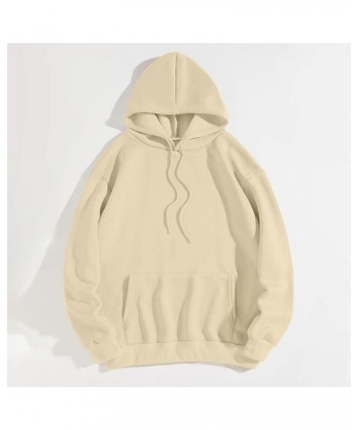 Women's Pullover Hoodie Long Sleeved Zipperless Back IT'S OKAY NOT TO BE PERFECT. Printed Hooded Sweatshirt Beige $10.12 Acti...