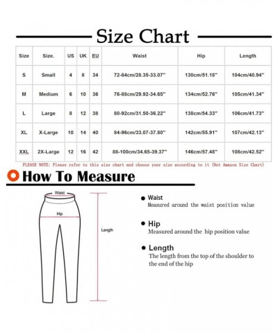Women Wide Leg Cotton Linen Hippie Pants Elastic High Waisted Drawstring Solid Color Patchwork Casual Vintage Trousers A01_na...