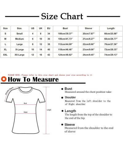 Womens Half Zipper Tops 2023 Summer Casual Dressy Short Sleeve V Neck T Shirts Cute Print Tees Trendy Tunic Fashion Blouses 2...