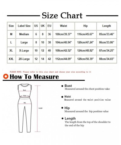 Jumpsuits for Women Denim Overalls Baggy Vintage Floral Bib Pants Wide Leg Harem Pants Jeans Button Romper with Pocket A03_da...