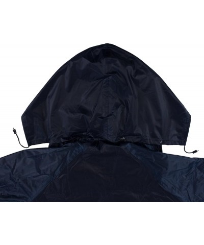 Rain Wear RW-PP-YEL33 Yellow PVC Polyester 3-Piece Rain Suit | Jacket, Hoodie, Pants (Yellow, 2X) 3X-Large Navy $12.13 Coats