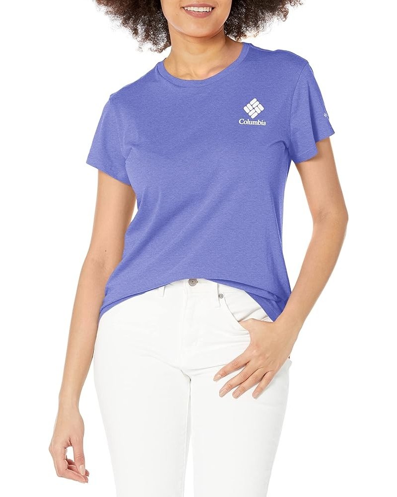 Women's Trek Short Sleeve Graphic Tee Purple Lotus/Csc Stacked Mini Graphic $14.84 T-Shirts