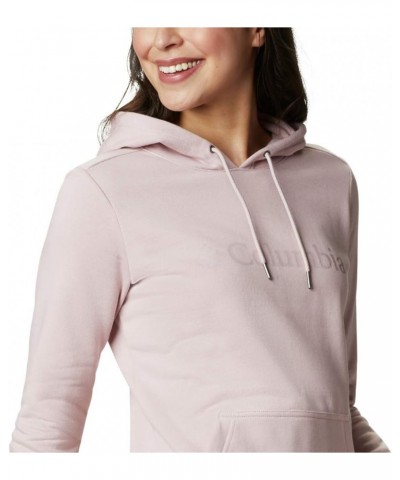 Womens Logo Hoodie Mineral Pink $25.50 Activewear