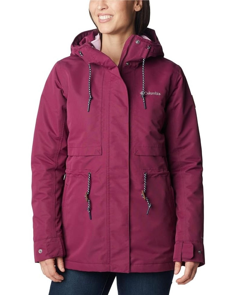 Women's Drop Ridge Interchange Jacket Marionberry $43.20 Jackets