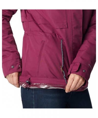 Women's Drop Ridge Interchange Jacket Marionberry $43.20 Jackets