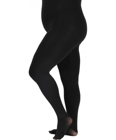 Womens Opaque Warm Fleece Lined Tights Warm Winter Thermal Tights Thick Black $11.59 Socks