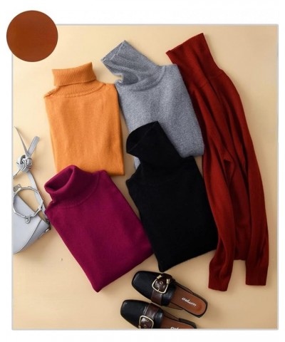 100% Merino Wool Women Turtleneck Sweater 2020 Autumn Winter Warm Soft Knitted Pullover Femme Jumper Women Cashmere Sweater O...