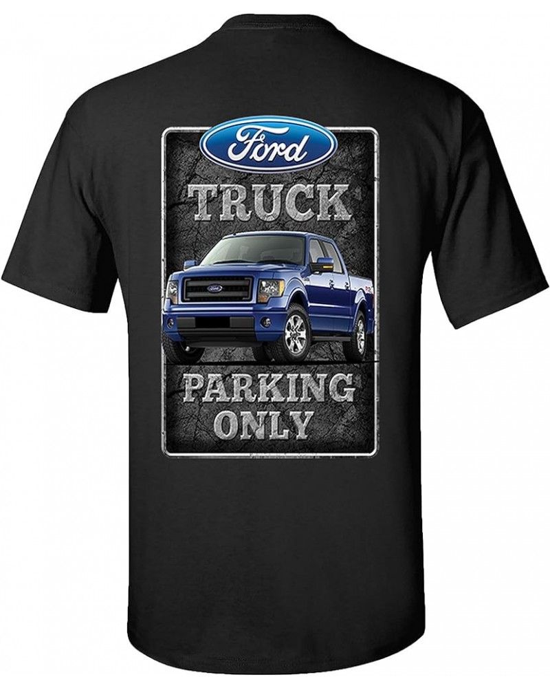 Ford Truck Parking Adult Mens Short Sleeve Tee Shirt Black Black $10.73 T-Shirts