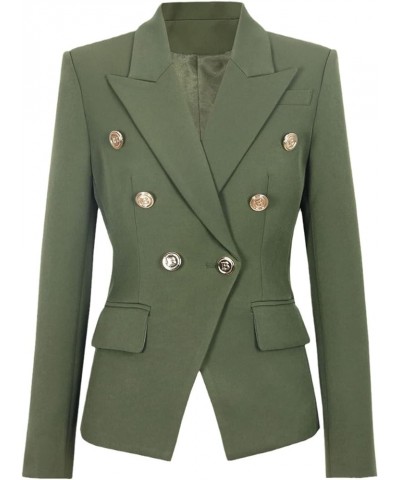 Spring Autumn Solid Color Blazer Women's Slim Fit Thin Suit Jackets A $40.88 Blazers
