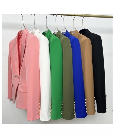 Spring Autumn Solid Color Blazer Women's Slim Fit Thin Suit Jackets A $40.88 Blazers