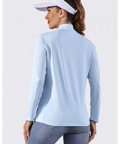 Women's Golf Shirt Long Sleeve Polo Shirts Lightweight Quick-Dry Workout Daily Work Shirts Tops for Women A - Blue - L $11.59...