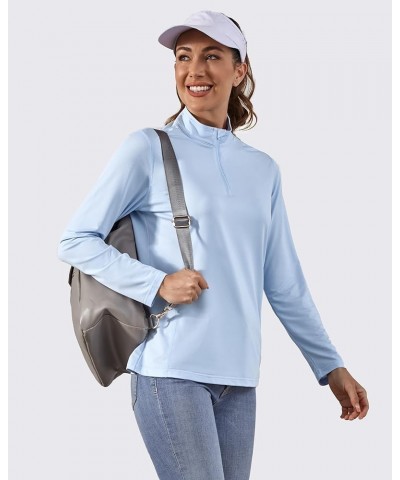 Women's Golf Shirt Long Sleeve Polo Shirts Lightweight Quick-Dry Workout Daily Work Shirts Tops for Women A - Blue - L $11.59...