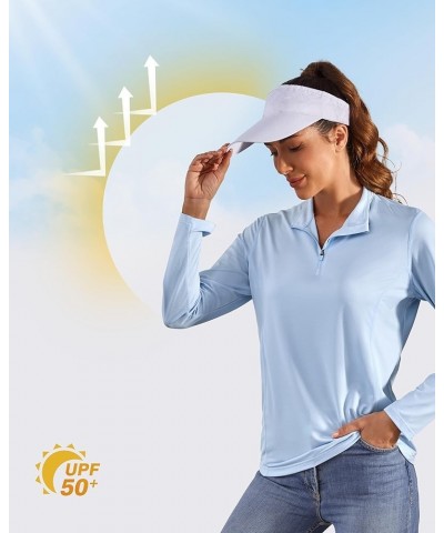 Women's Golf Shirt Long Sleeve Polo Shirts Lightweight Quick-Dry Workout Daily Work Shirts Tops for Women A - Blue - L $11.59...