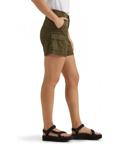 Women's Ultra Lux Comfort with Flex-to-go Cargo Short Olive Night $22.40 Shorts