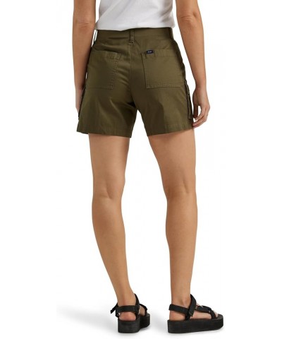 Women's Ultra Lux Comfort with Flex-to-go Cargo Short Olive Night $22.40 Shorts