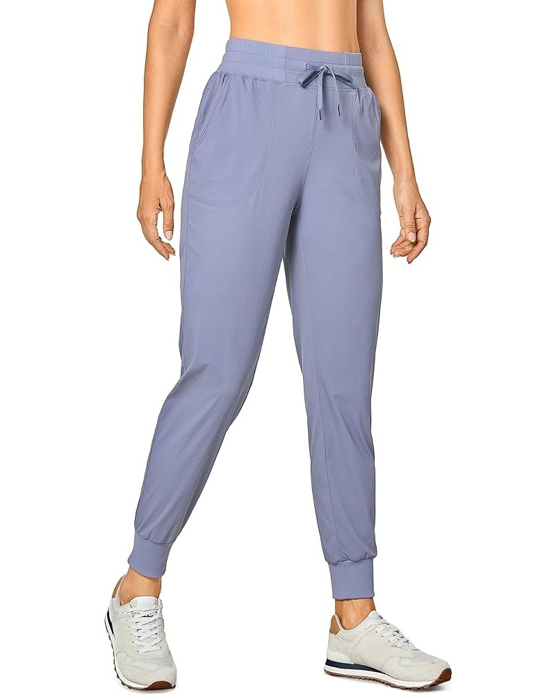 Lightweight Workout Joggers for Women, High Waisted Outdoor Running Casual Track Pants with Pockets Adobeblue $18.50 Pants