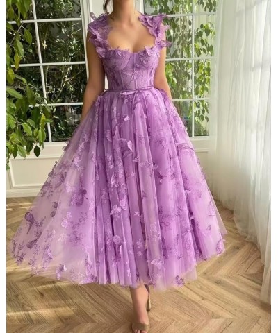 3D Flowers Homecoming Dresses for Teens Tulle Lace Appliques Sweetheart Short Prom Cocktail Dress 2023 A-hot-pink $28.67 Dresses