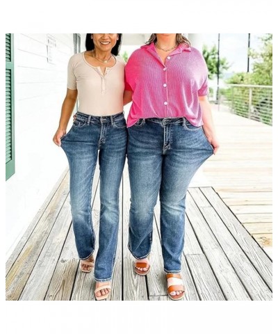 Holy Grail Tummy Control Bootcut Jeans,Holy Grail Bootcut Jeans,Grass Wood Tummy Control Jeans Light Wash-tall $22.08 Jeans