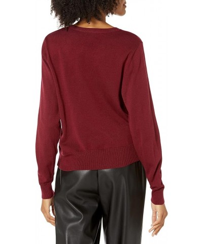 Women's Irina Cozy Crewneck Sweater Rubarb $15.25 Sweaters