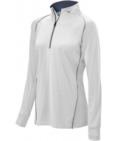Women's Comp Half Zip Batting Jacket Medium White $21.78 Others