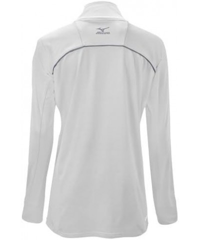 Women's Comp Half Zip Batting Jacket Medium White $21.78 Others