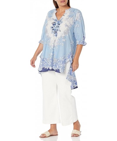 Women's Plus Size Tunic Playful Getaway $7.58 Tops