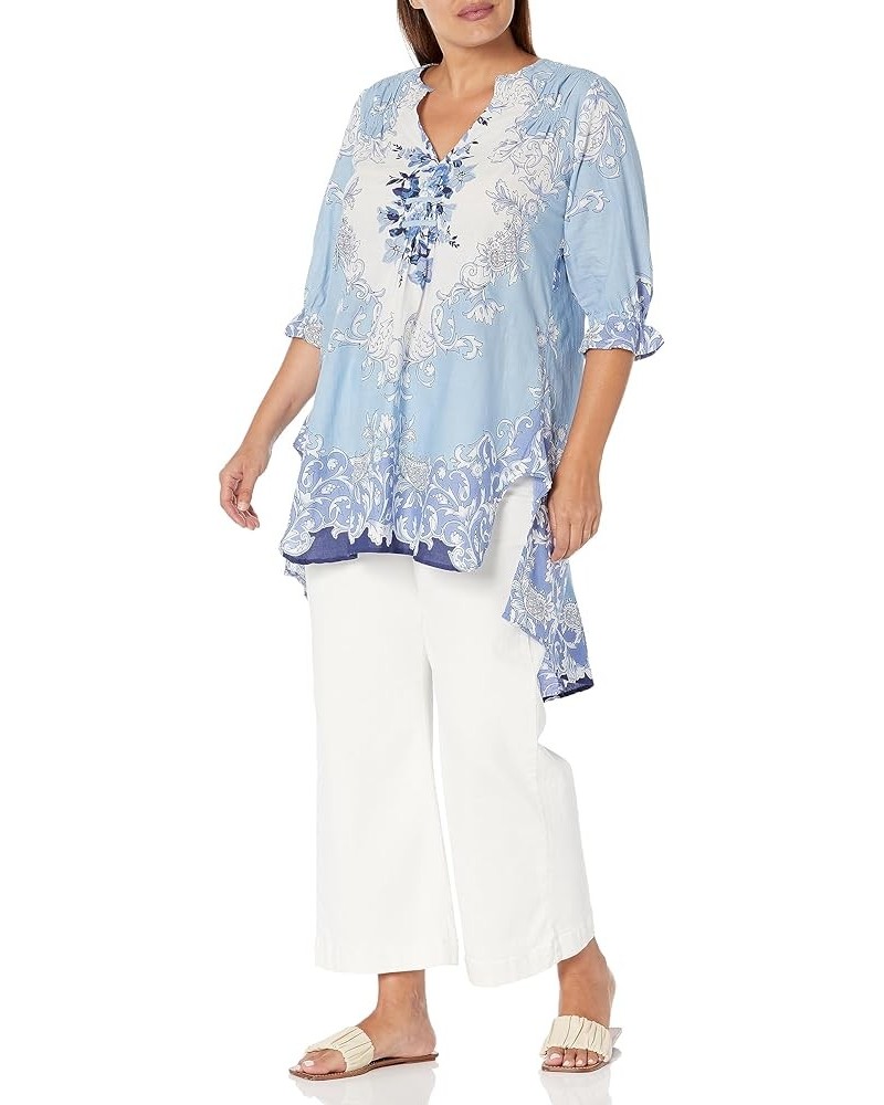 Women's Plus Size Tunic Playful Getaway $7.58 Tops