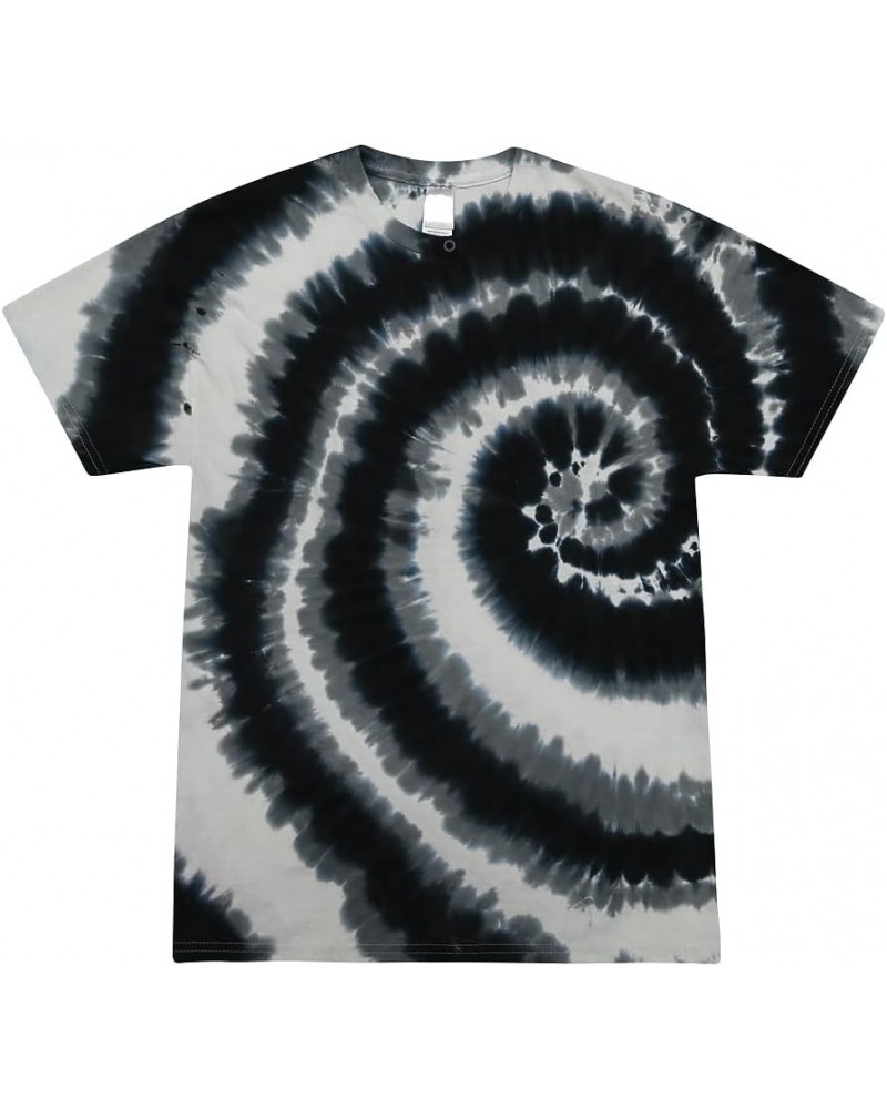 Tie Dye Unisex T-Shirts Adults (S,M,L,XL) Swirl Black $9.89 T-Shirts