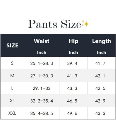 Women Cargo Pants Elastic High Waist Casual Jean Pants Multi Pockets Straight Leg Denim Trouser Black $18.54 Jeans