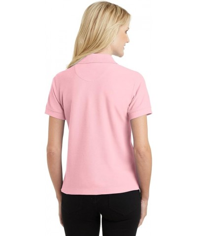 Women's 100% Pima Cotton Polo Light Pink $9.88 Shirts