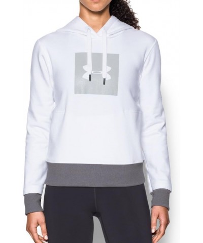 UA Threadborne™ Fleece Graphic White (100)/Elemental $20.11 Hoodies & Sweatshirts