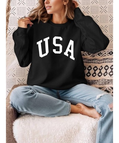 Women's Oversized Sweatshirt Los Angeles California Crewneck Long Sleeve Casual Loose Pullover Tops 56 Black $9.87 Hoodies & ...